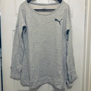 Puma, long, loose fit sweatshirt - never worn